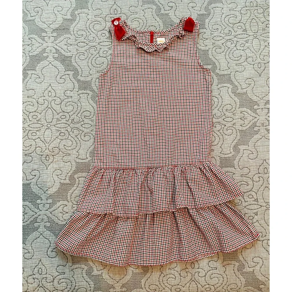 Vintage Gymboree Holiday Memories Dress Size 12